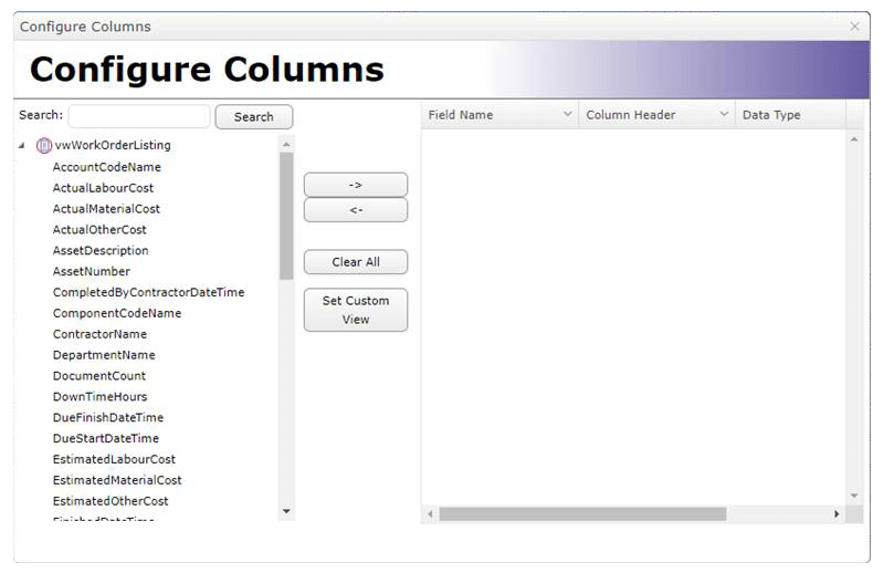 Adding Columns to the Listing Layout