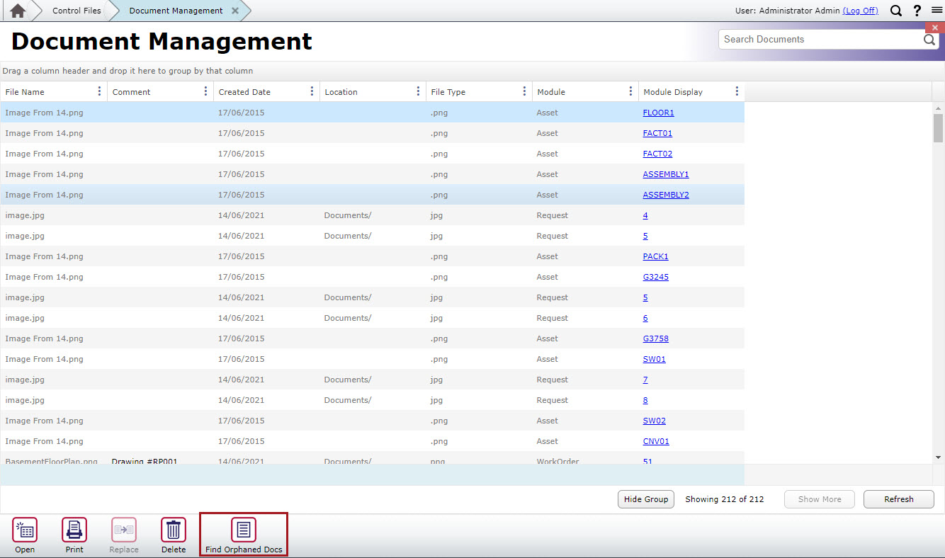 MEX Documents Management