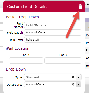 Custom Field Details