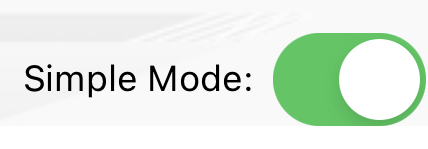 Simple Mode Toggle Button
