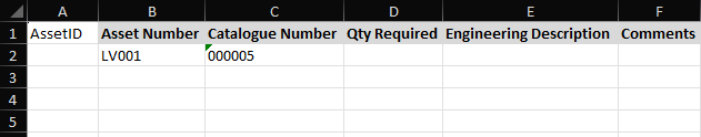 Update Similar Equipment