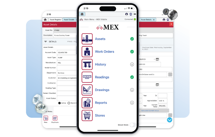 MEX App Asset Information